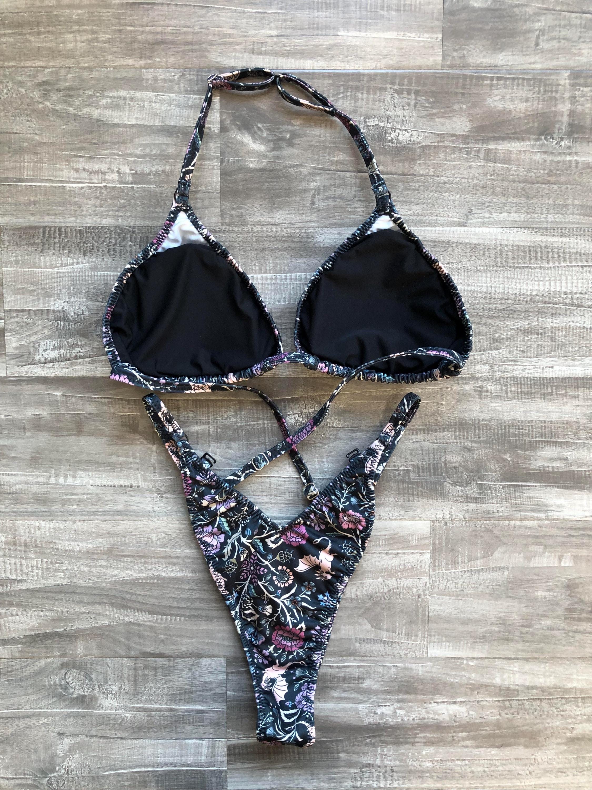 Practice Posing Suit - Floral Dragons