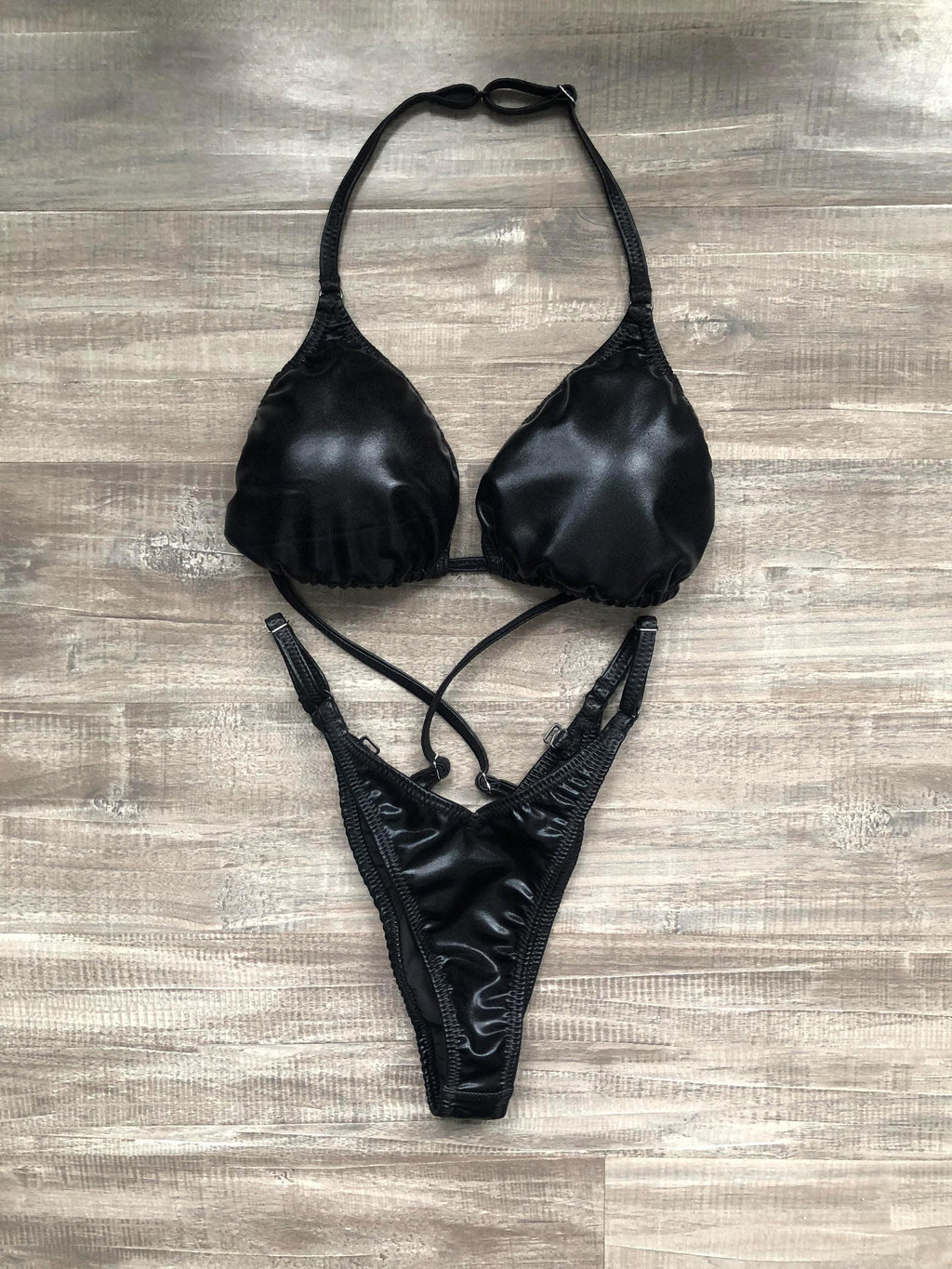 Practice Posing Suit - Slick Black