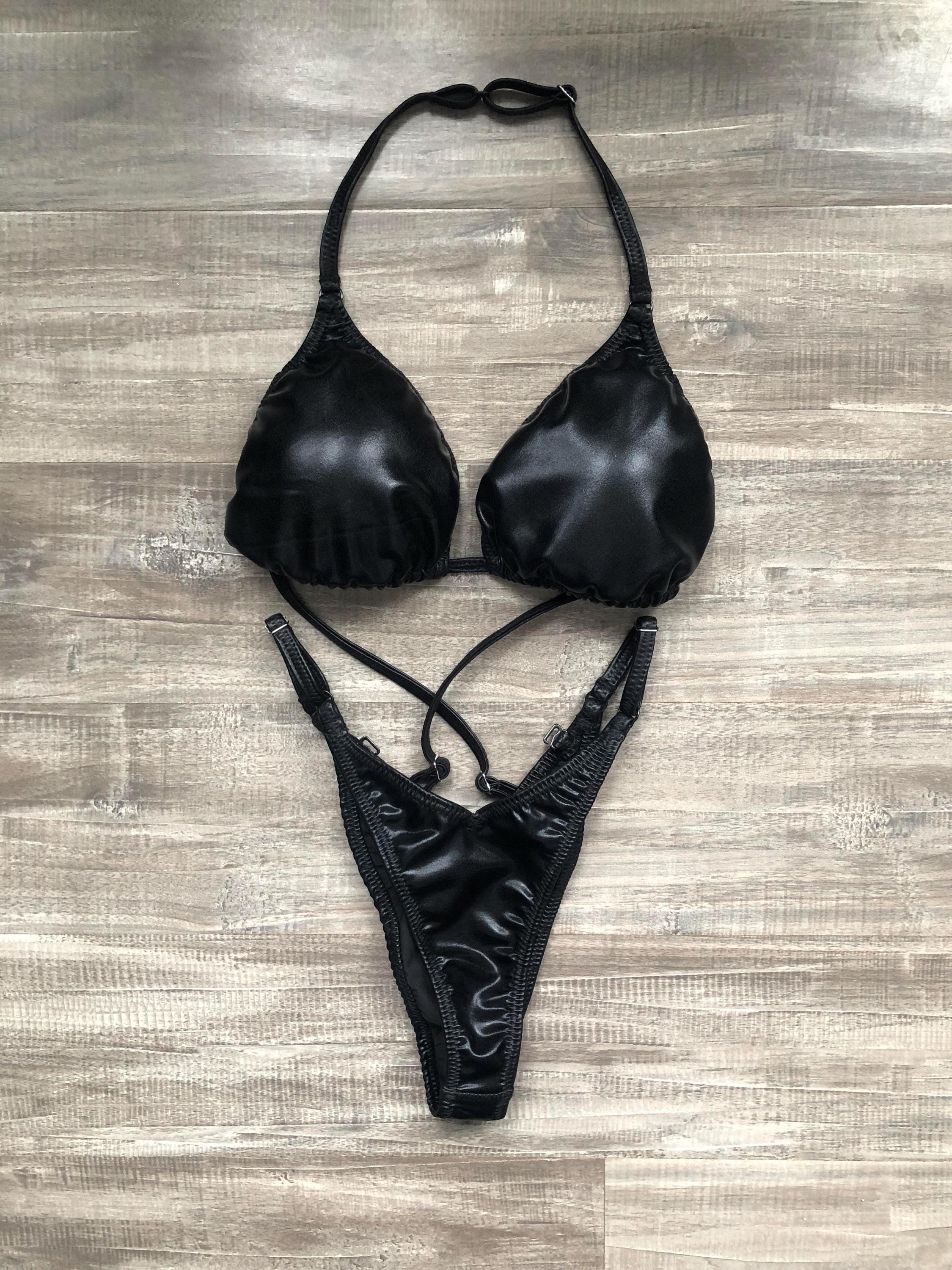 Practice Posing Suit - Slick Black