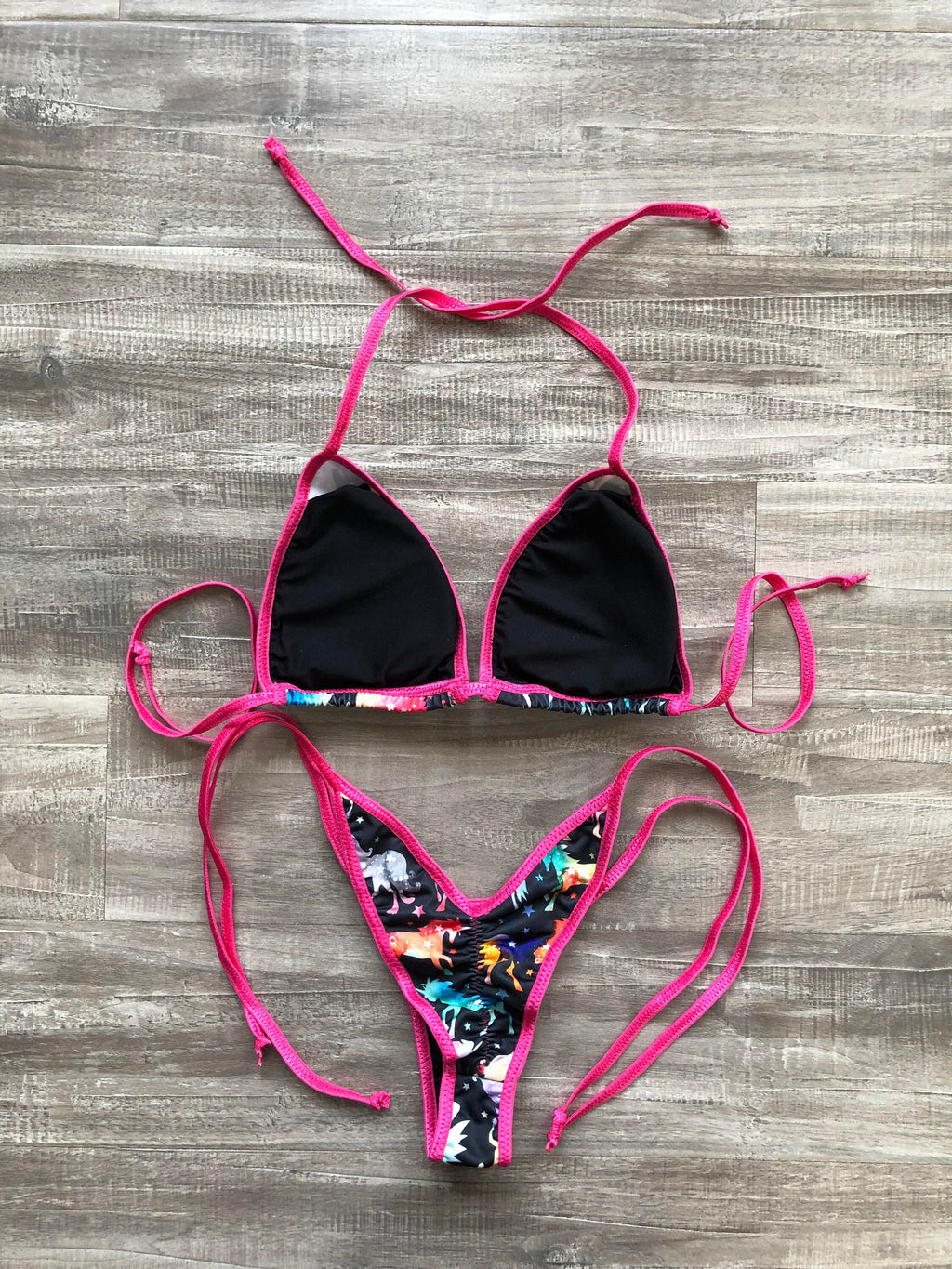 Practice Posing Suit - Rainbow Unicorns