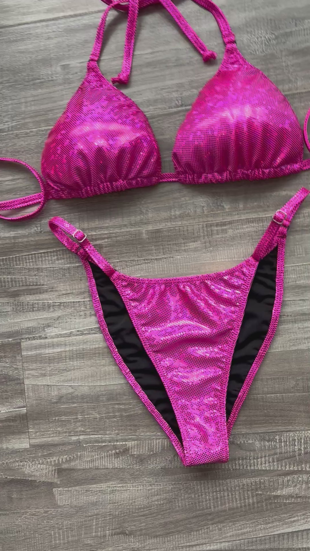 Fit Model Custom Competition Suit - Light Pink