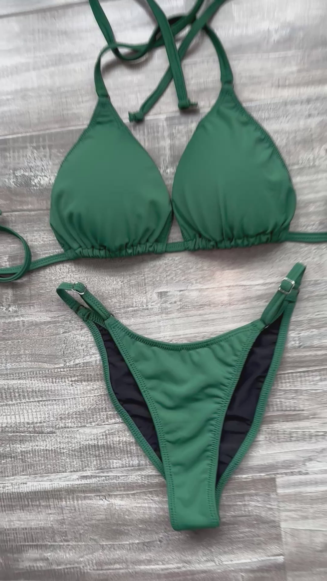 Fit Model Custom Competition Suit - Matte Forest Green