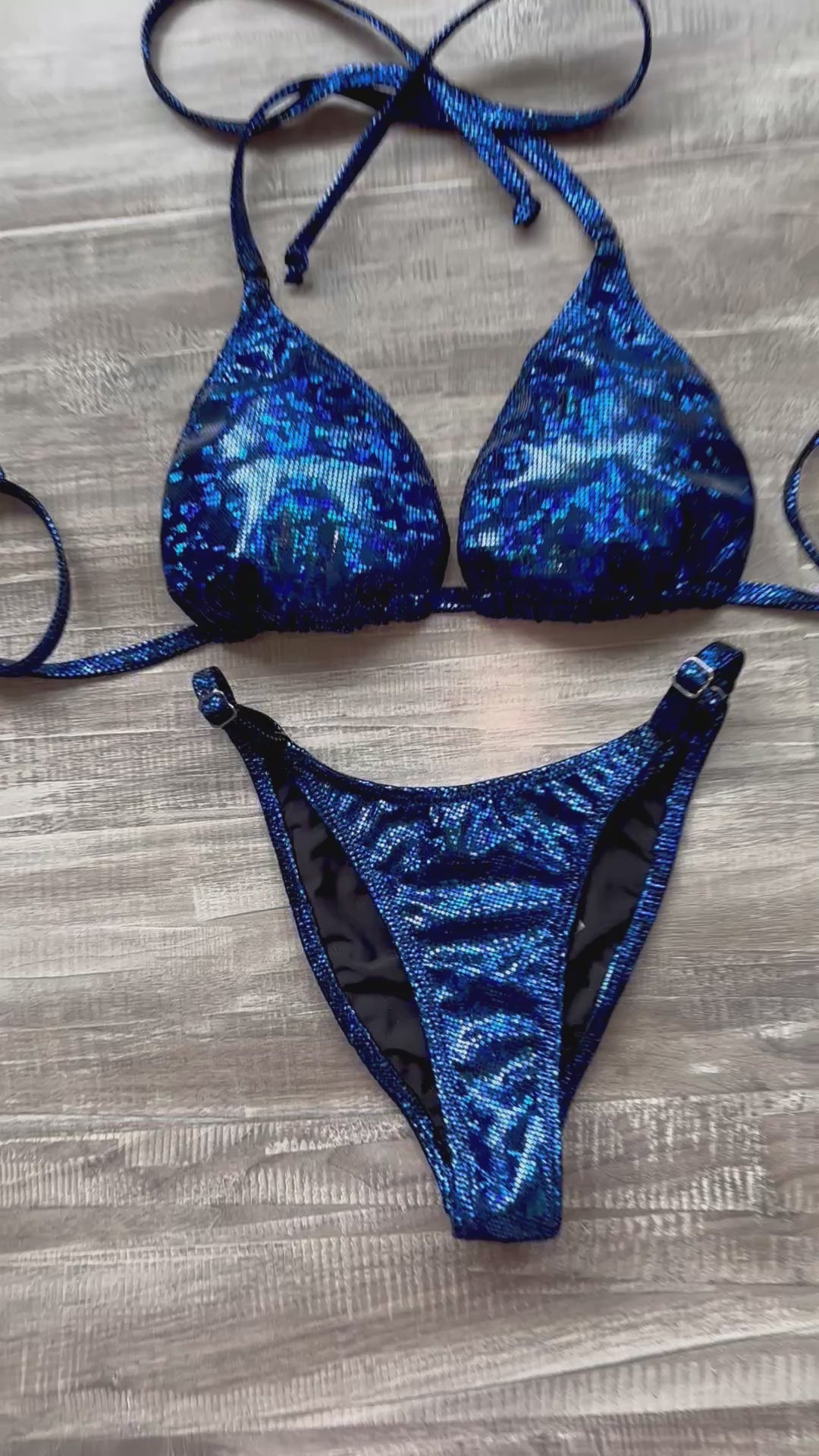 Fit Model Custom Competition Suit - Navy Blue