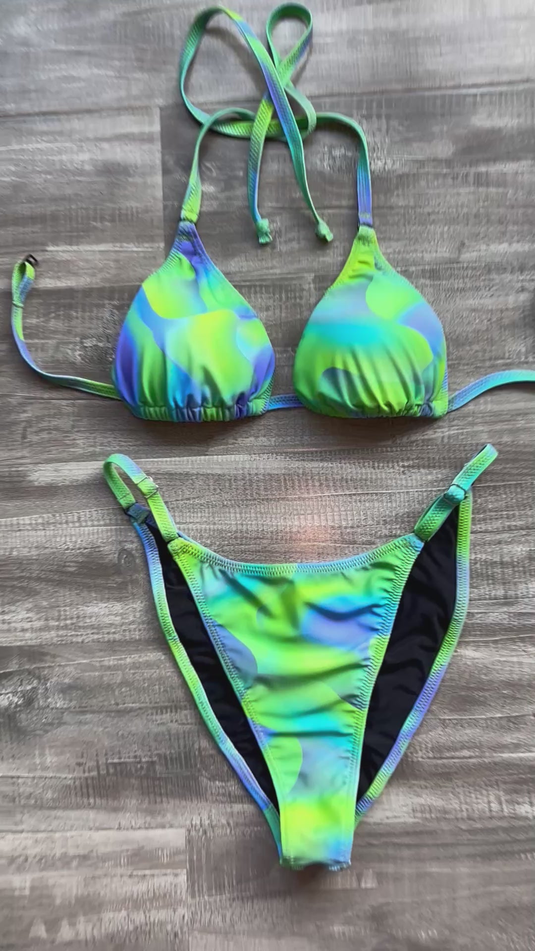 Fit Model Custom Competition Suit - Lava Lamp